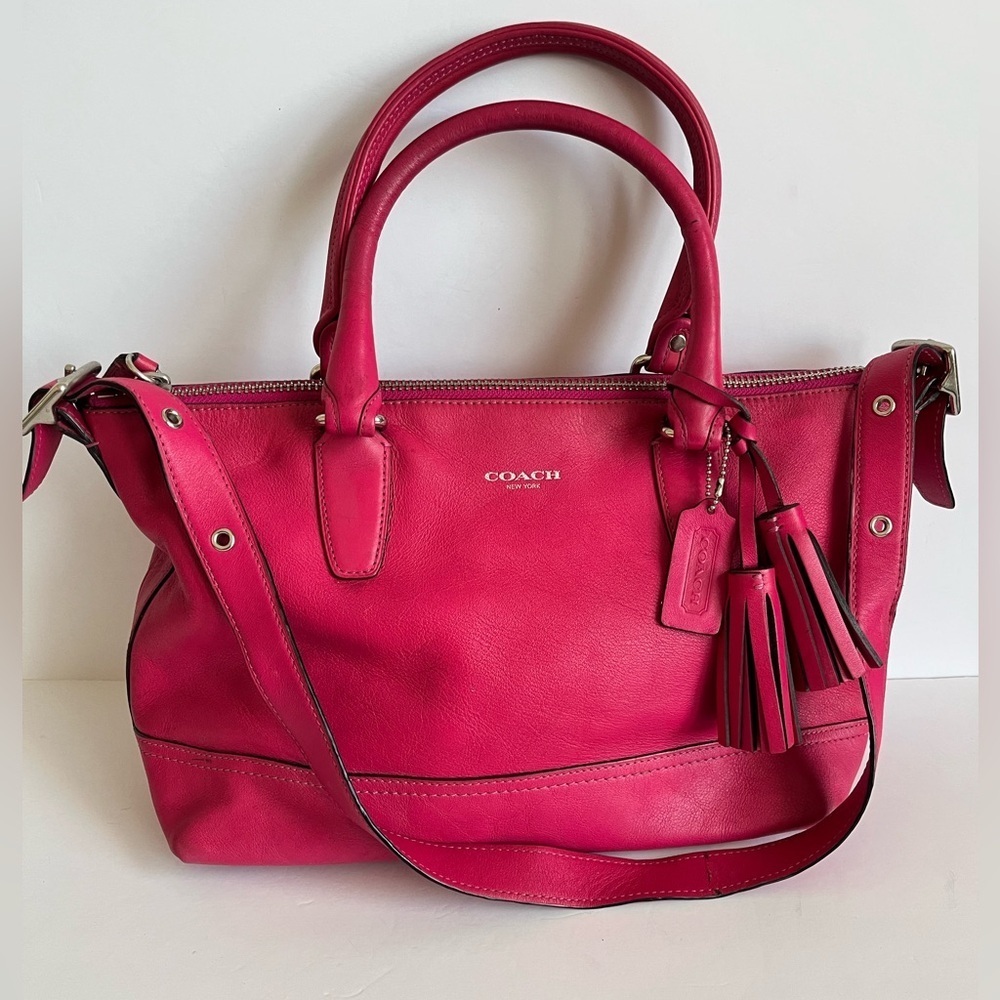 Coach Molly East West Satchel Top Handles With Adjustable Shoulder Strap 21132